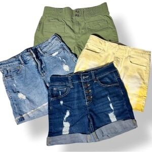 Kids Big Girls Size 12 Shorts Set of 4 Pairs Gap, Justice, Children’s Place